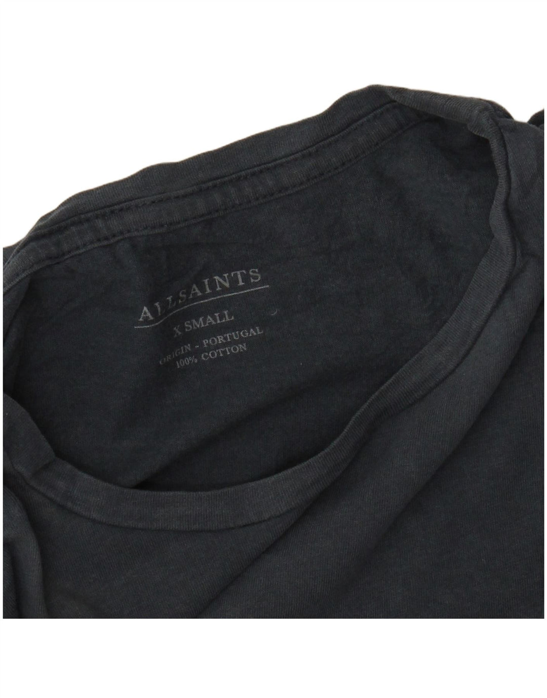 T-shirt męski ALL SAINTS Top XS, szary, bawełniany