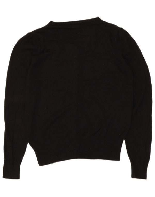 Sweter damski Zara Cardigan UK 8 Small Black Wiskoza