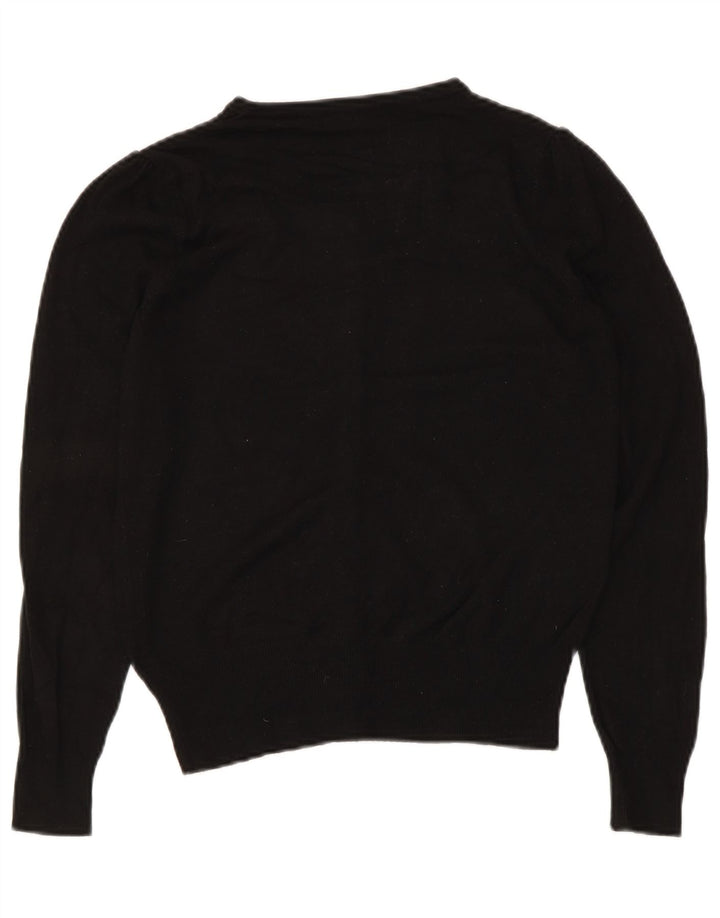Sweter damski Zara Cardigan UK 8 Small Black Wiskoza