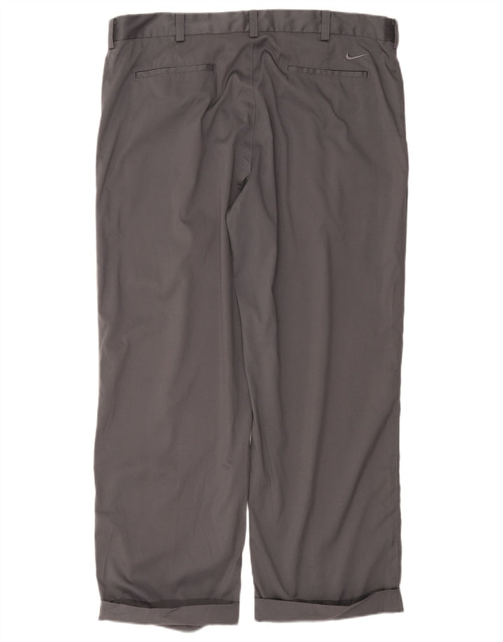 Męskie spodnie chino Nike Dri Fit Pegged W38 L29 Szary poliester