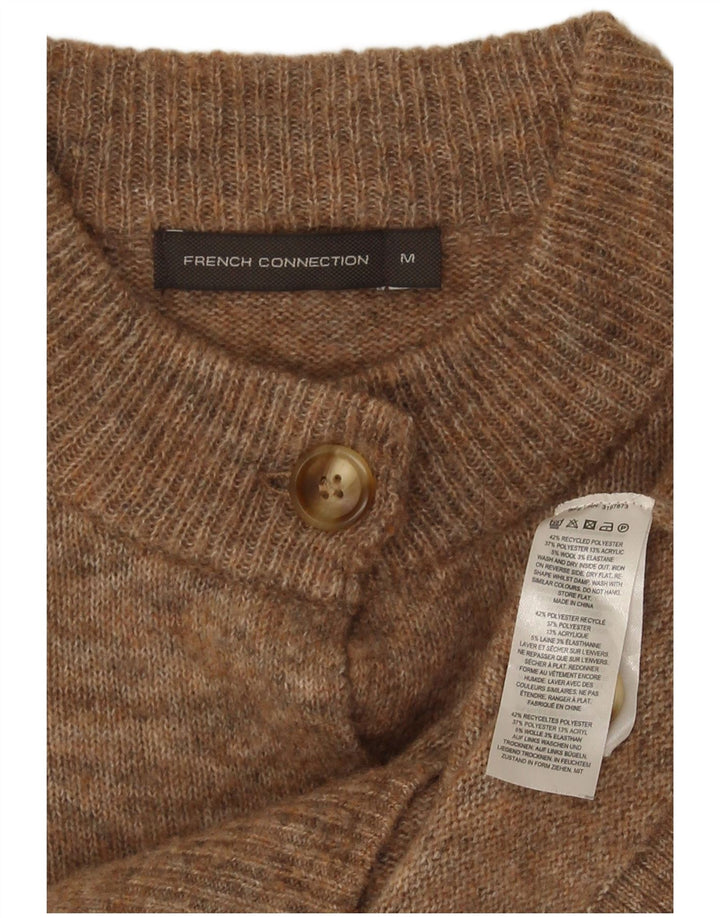 Sweter damski French Connection UK 14 Średni brązowy nakrapiany
