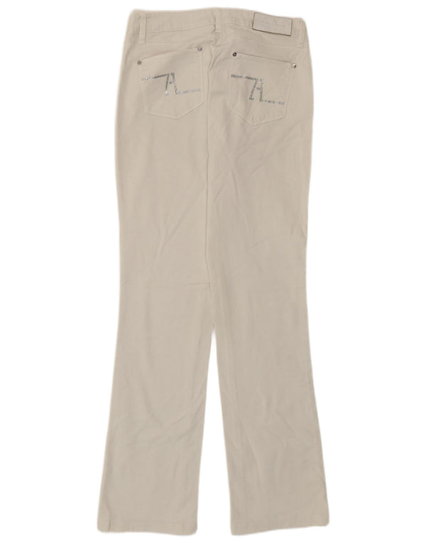 Damskie proste dżinsy Zara EU 40 Medium W30 L30 Biała bawełna
