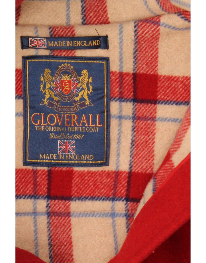 Damski płaszcz z kapturem Gloverall UK 18 XL czerwony