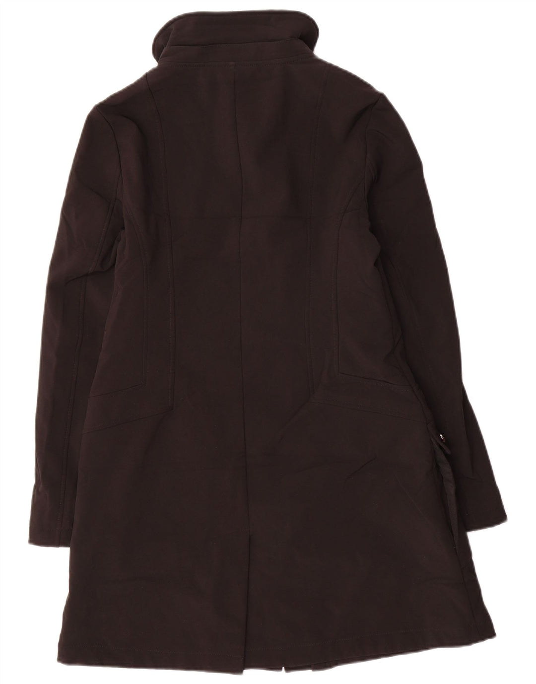 Damski płaszcz przeciwdeszczowy Calvin Klein UK 10, mały, czarny, poliester