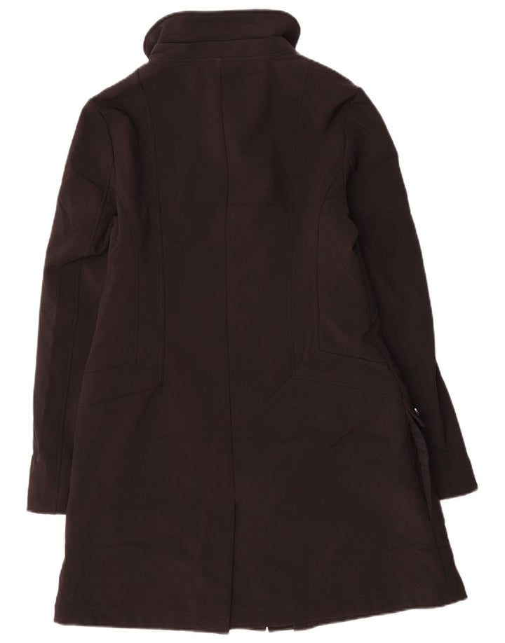 Damski płaszcz przeciwdeszczowy Calvin Klein UK 10, mały, czarny, poliester