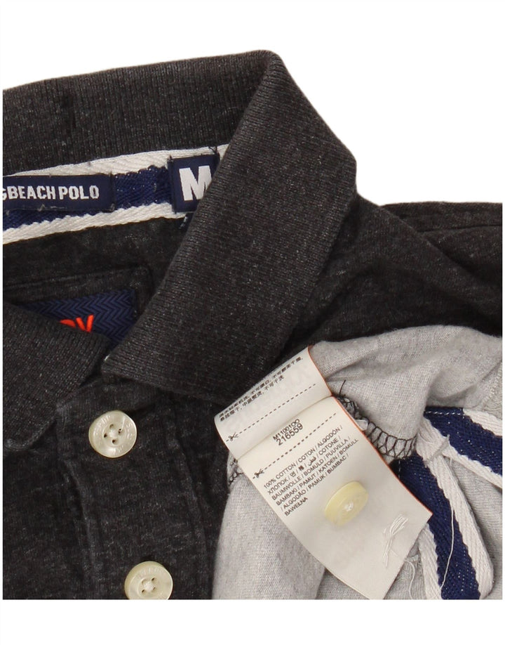 Męska koszulka polo Superdry, bawełniana, w kolorze średniej szarości
