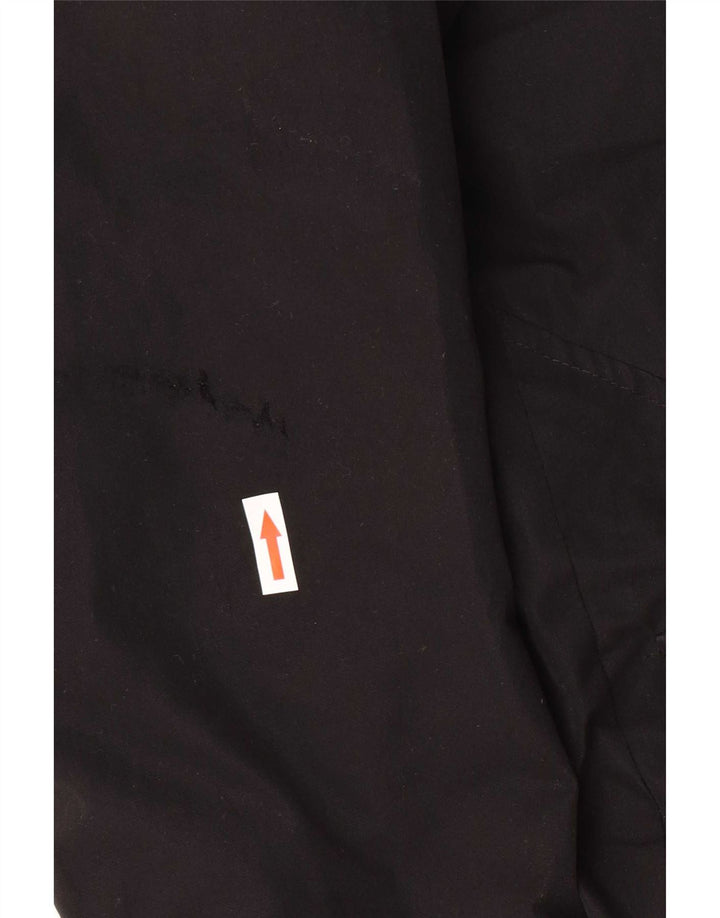 Męska kurtka parka z kapturem Jack & Jones UK 38, średni czarny poliester