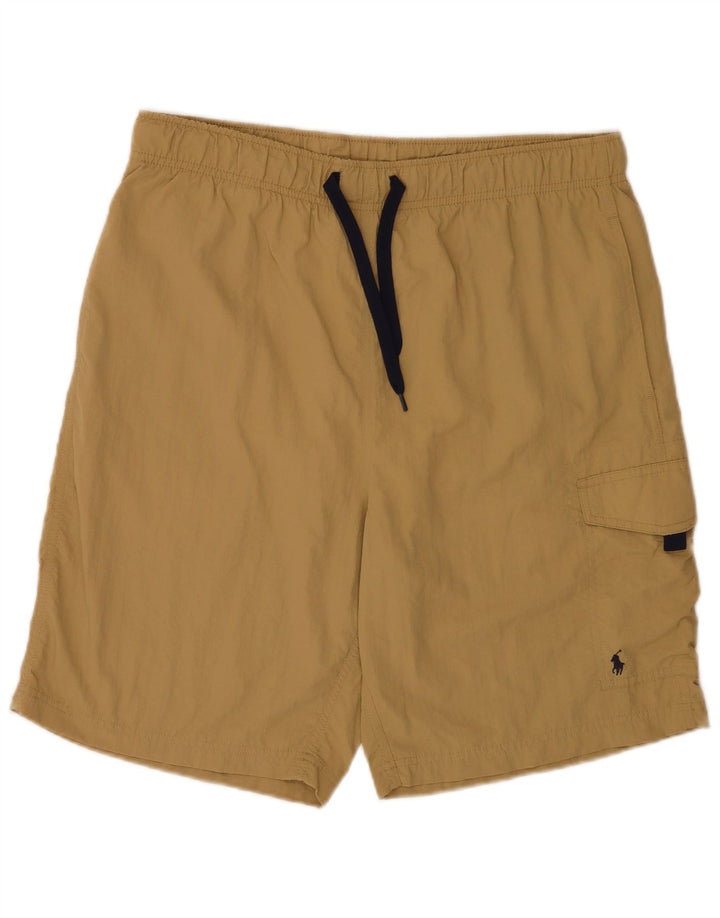 Męskie spodenki kąpielowe Polo Ralph Lauren, średni kolor khaki, nylon