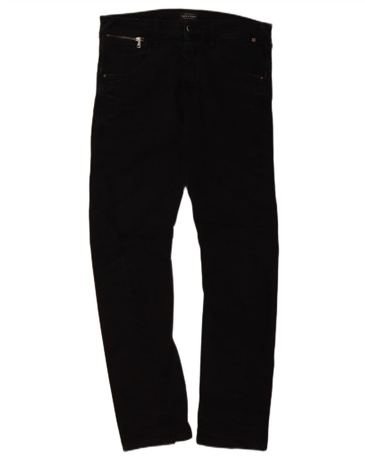 Męskie jeansy typu slim Jack & Jones W33 L34 czarne