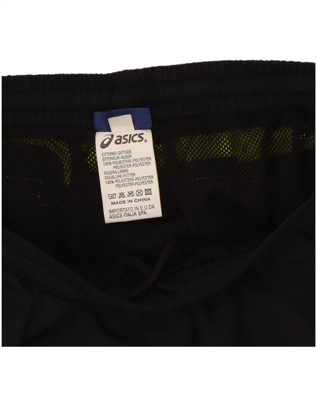 Damskie spodenki sportowe Asics UK 12, poliester w kolorze średniej czerni