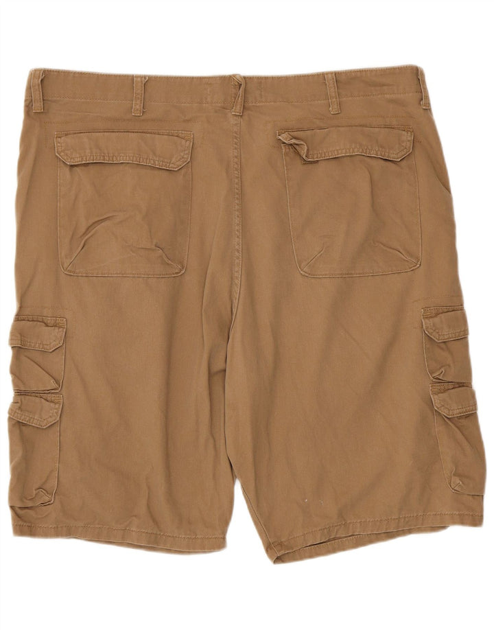 Męskie spodenki cargo Wrangler W42 2XL, brązowa bawełna