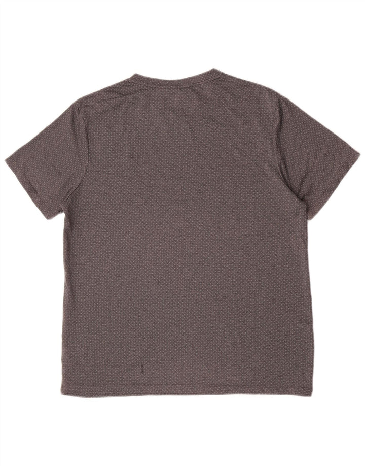 T-shirt męski Fila, duży, szary, poliester