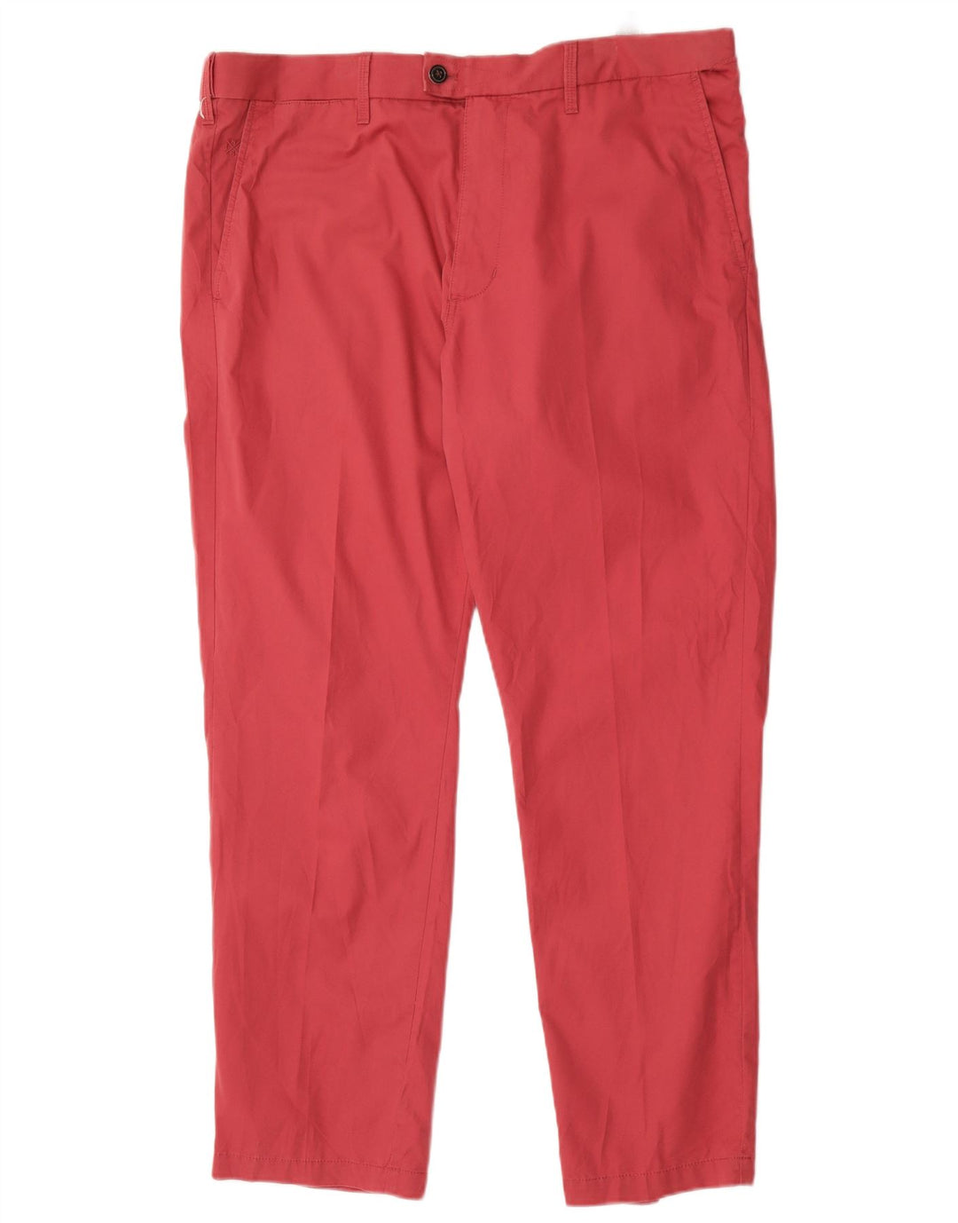 Męskie spodnie typu chino Regular Marks & Spencer W40 L31 Różowa bawełna