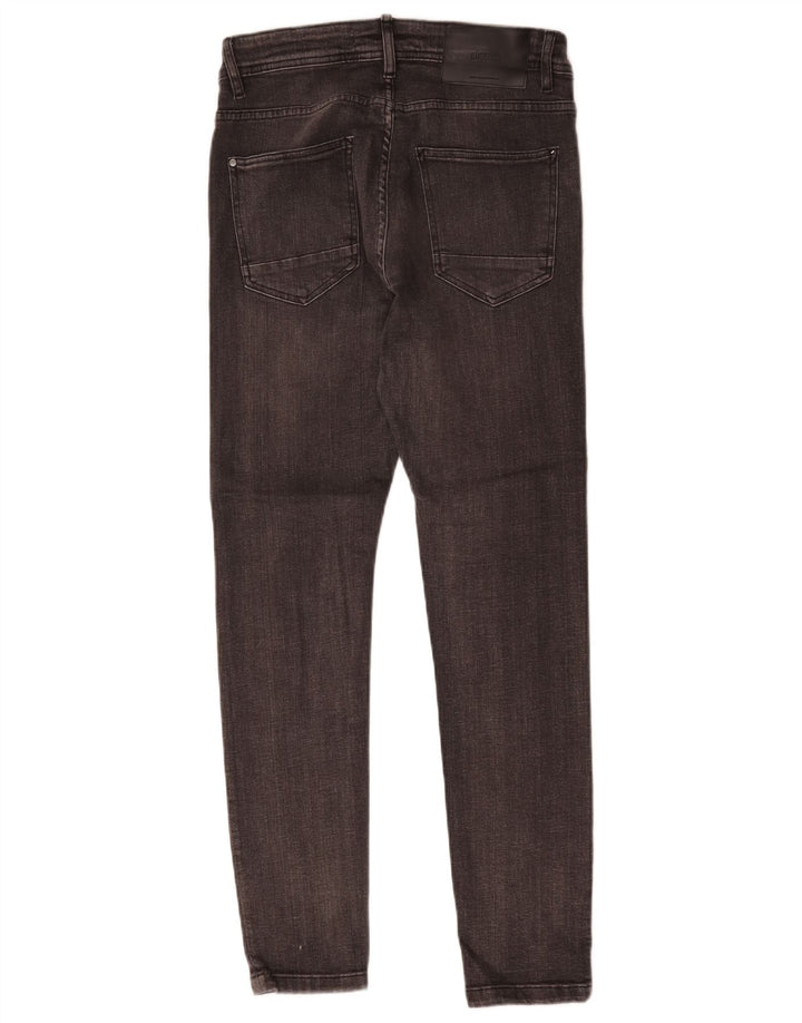 Męskie jeansy slim fit Zara EU 40 Medium W31 L28 Szara bawełna