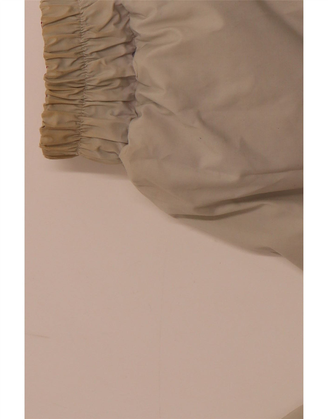 Damska dwustronna kurtka z kapturem VINTAGE, duży beżowy poliester w blokach kolorów