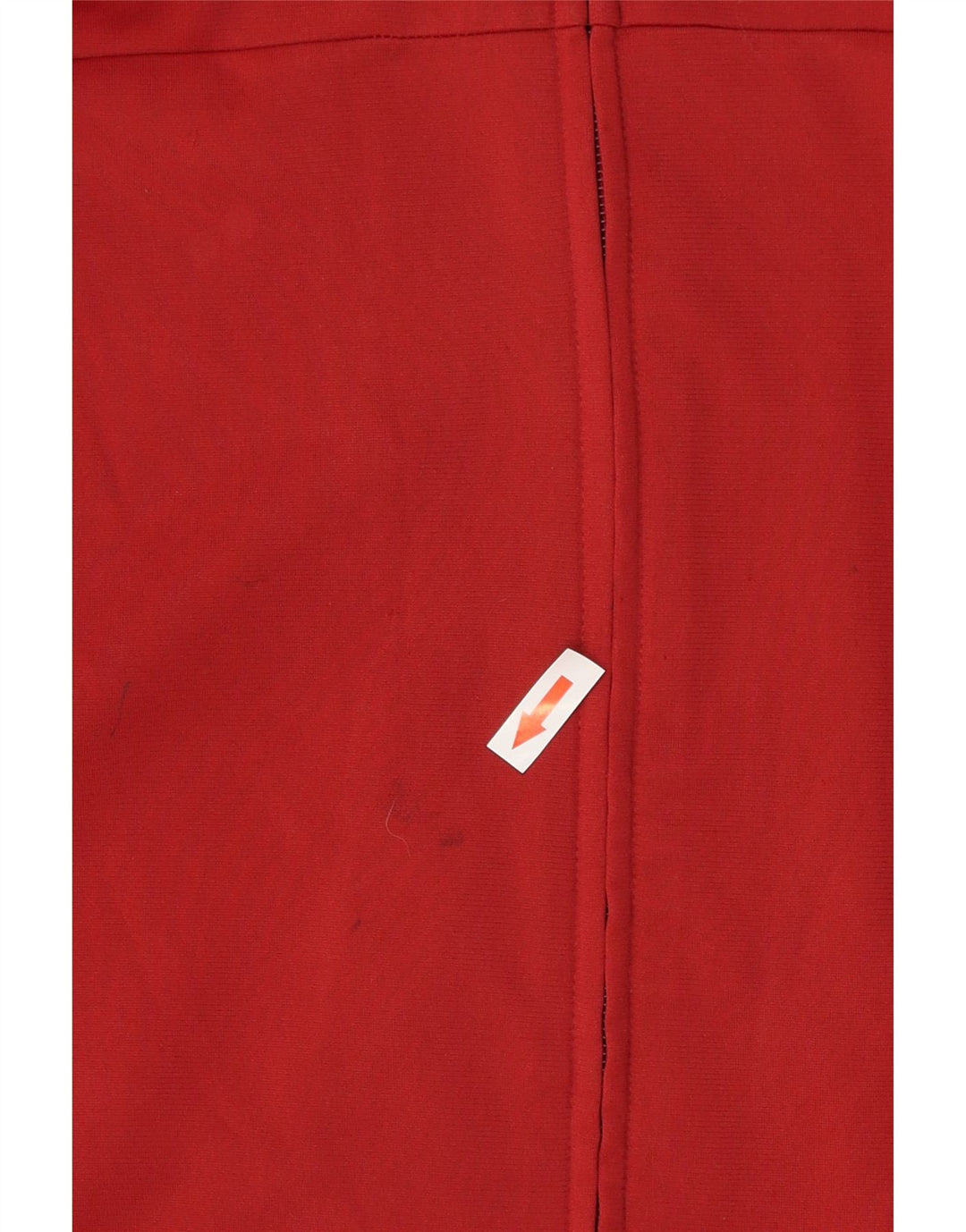 Damska bluza dresowa FILA Oversize UK 10, mała, czerwona, z blokami kolorów
