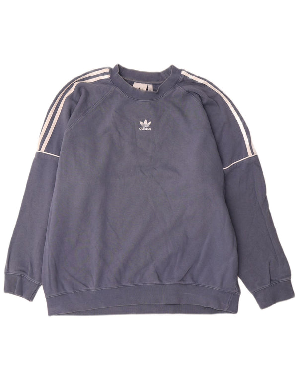 Adidas Męska Bluza Sweter XL Granatowa Bawełna