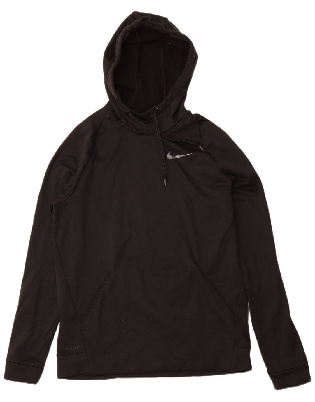 Męski sweter z kapturem NIKE Dri Fit, średni czarny poliester