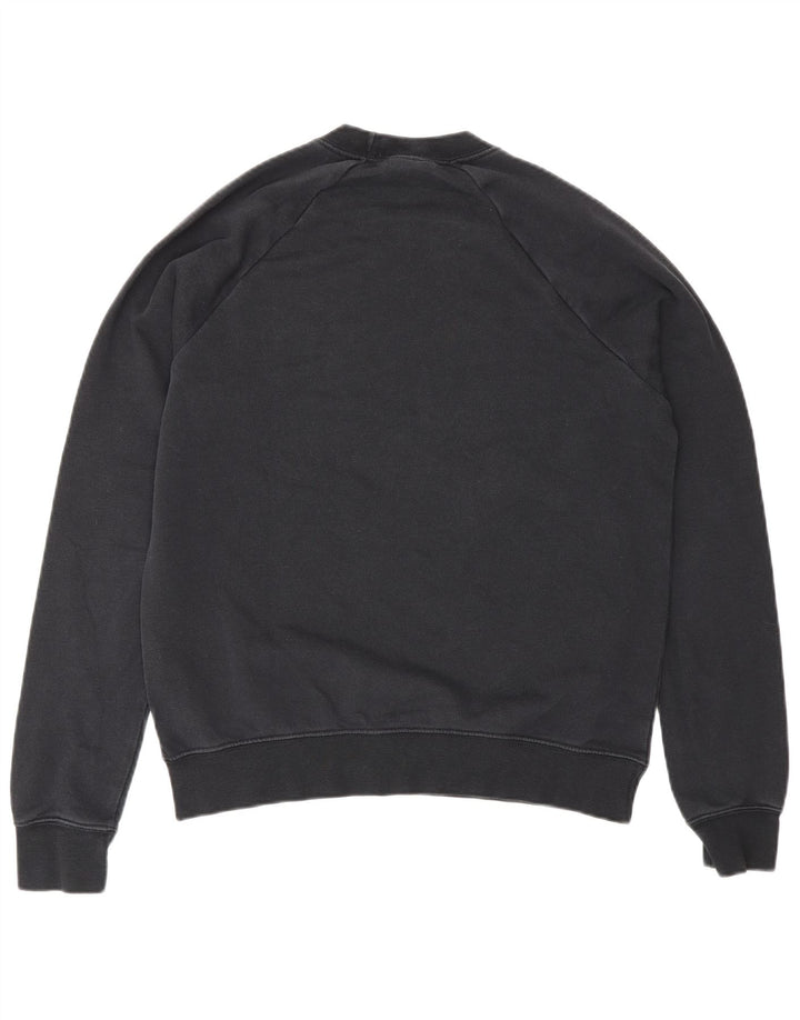 Męski sweter z grafiką Nike, mały, czarny, bawełniany