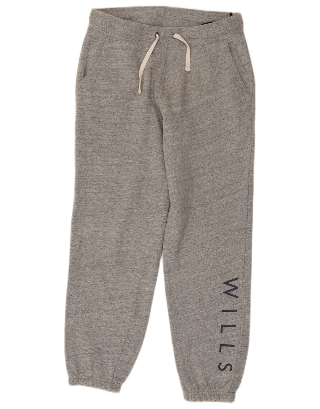 Męskie spodnie dresowe Jack Wills z grafiką, średnioszare, nakrapiane