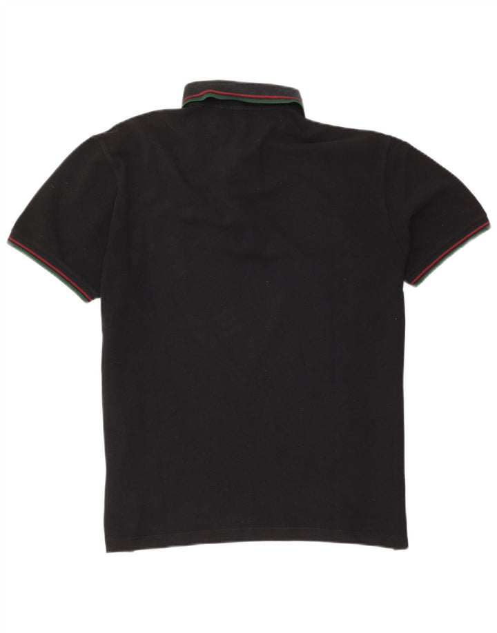 Męska koszulka polo Fred Perry, bawełniana w średnie czarne paski