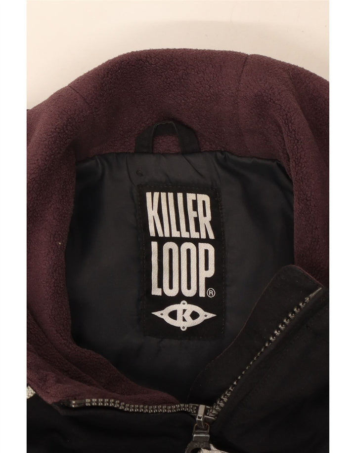Męska kurtka wiatrówka Killer Loop z kapturem UK 38, średnia czarna