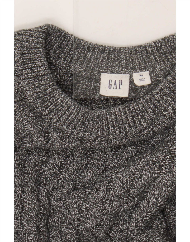 Sweter damski Gap z okrągłym dekoltem UK 6 XS, szary