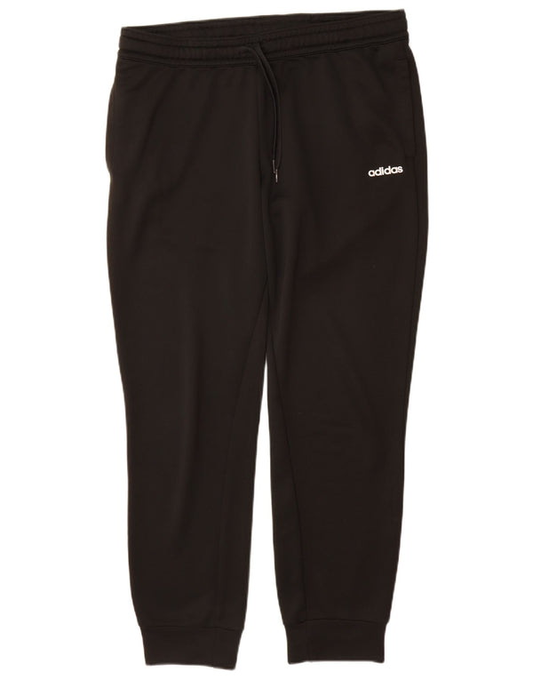 Damskie spodnie dresowe Adidas Joggers UK 16/18 Duży czarny poliester