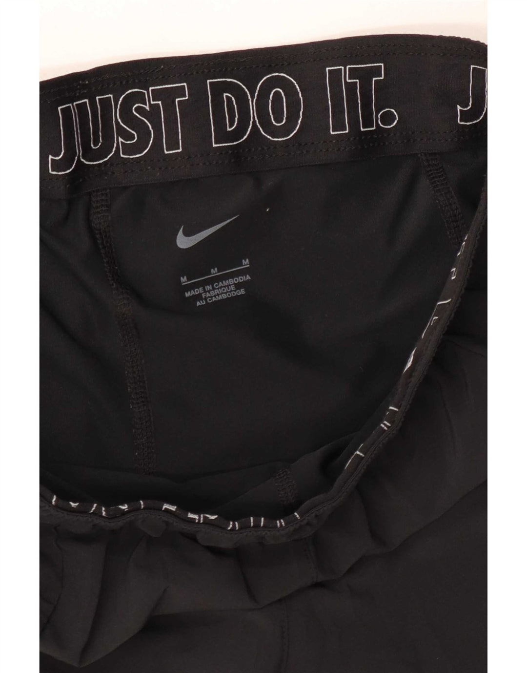 Damskie spodenki sportowe Nike UK 12, średnie czarne