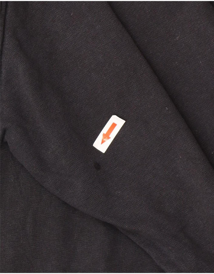 Męski sweter z kapturem Vans, średni czarny, bawełniany