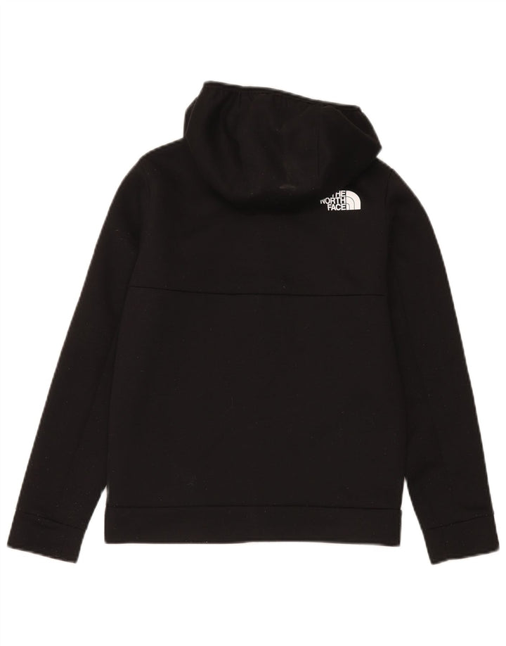 Chłopięcy sweter z kapturem i zamkiem The North Face, rozmiar 11-12 lat, czarny, poliester
