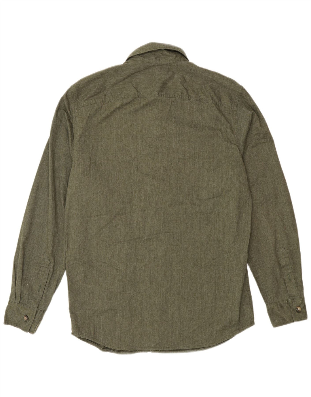 Koszula męska Wrangler, mała, bawełniana khaki
