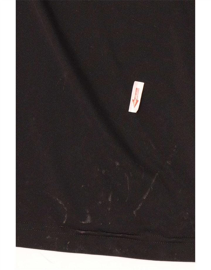 Męska koszulka Adidas Climalite Graphic Top Medium Black