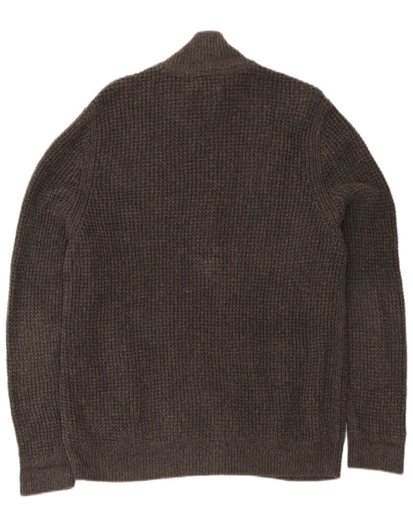 Męski sweter rozpinany L.L.Bean Średni szary, bawełniany