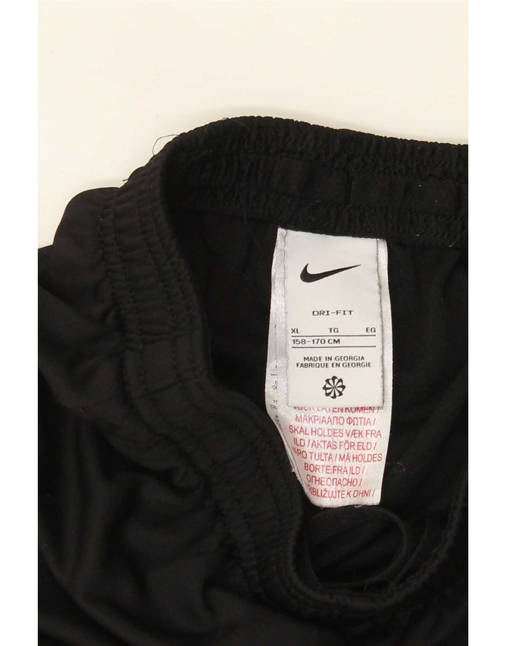Chłopięce spodnie dresowe Nike Dri Fit 13-14 lat XL, czarne, poliestrowe