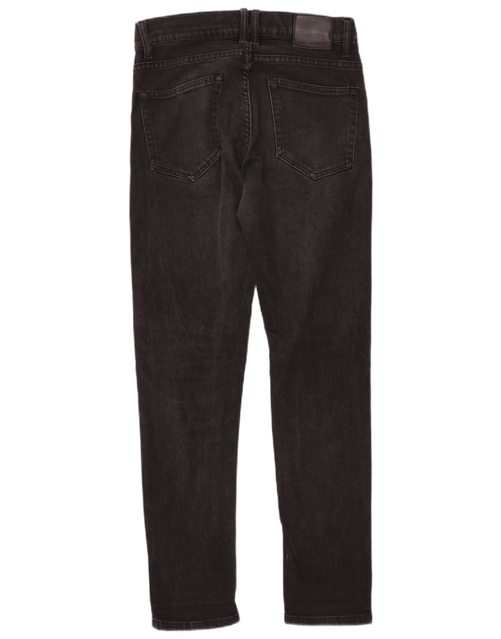 Męskie jeansy slim fit ZARA EU 38 Small W30 L31 czarne