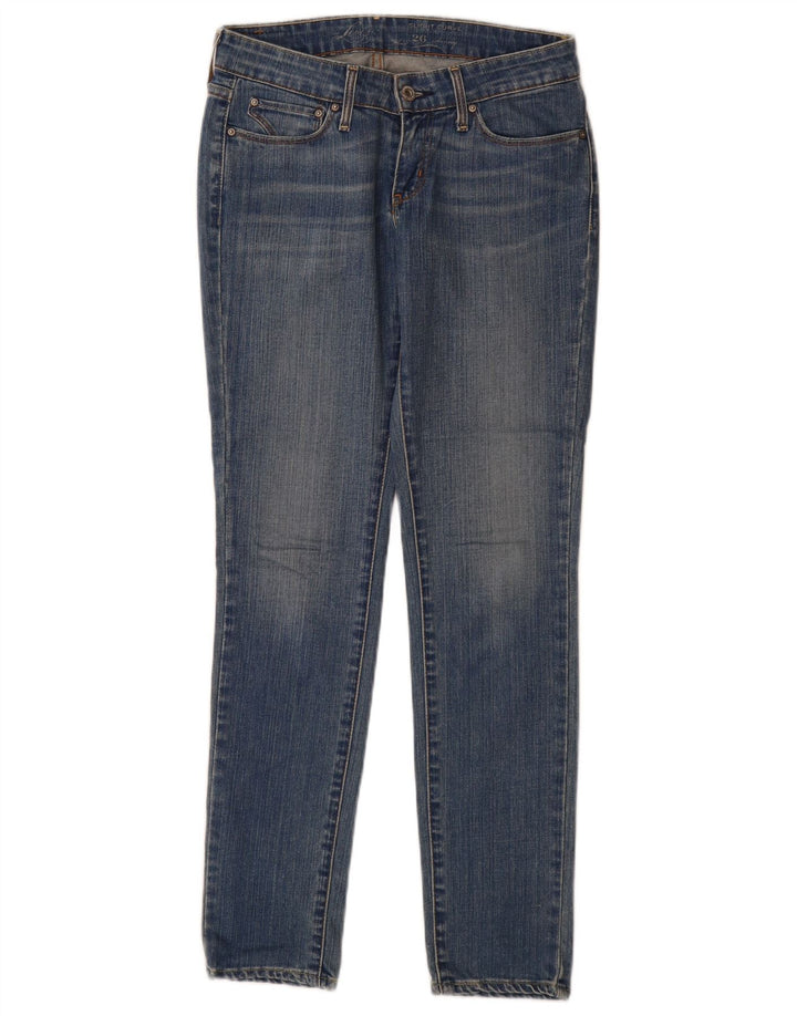 Damskie jeansy LEVI'S Slight Curve Skinny W26 L30 Niebieska bawełna