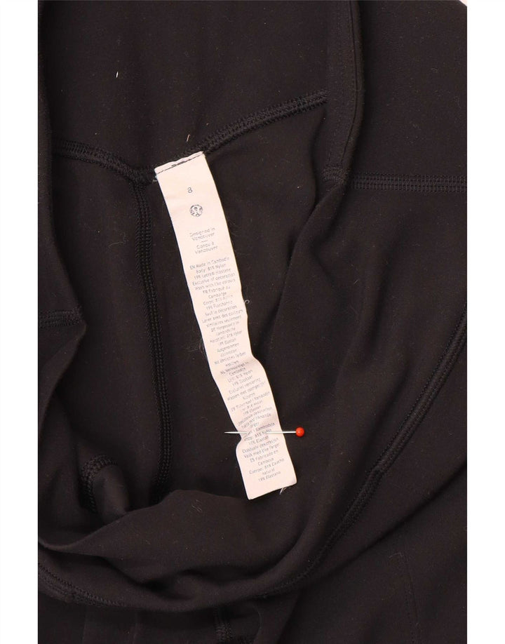 Lululemon Damskie spodnie dresowe Joggers US 8 Średni czarny nylon