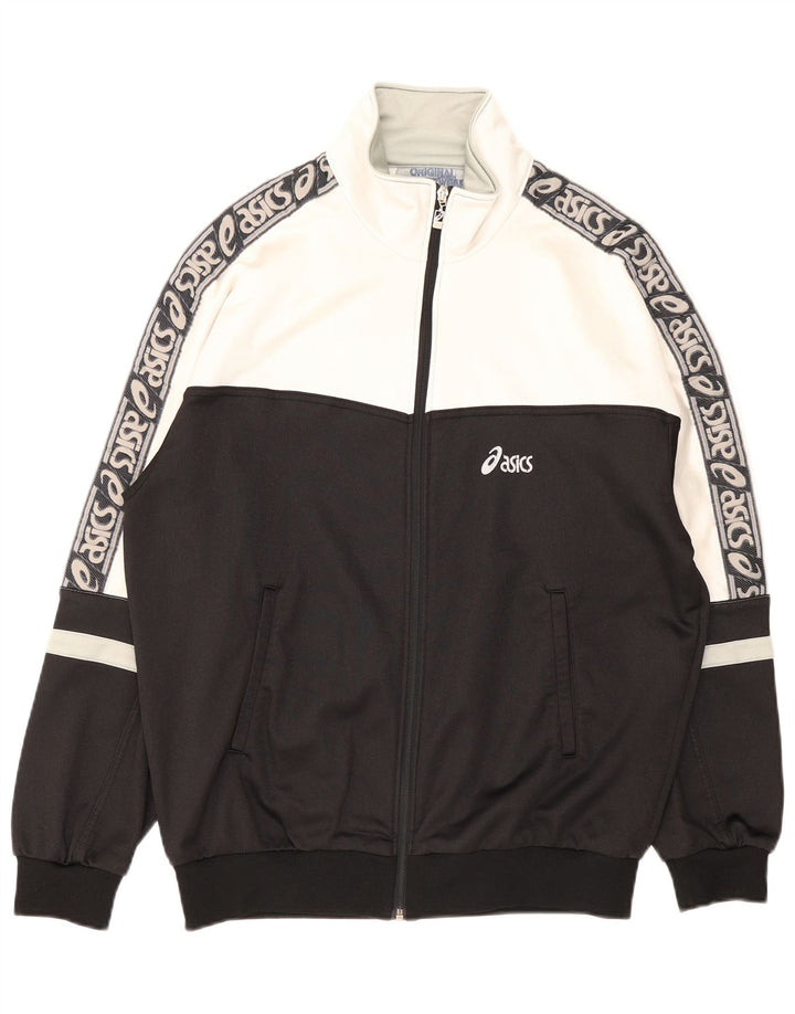 Męska kurtka dresowa Asics Graphic IT 54 XL w kolorze czarnym