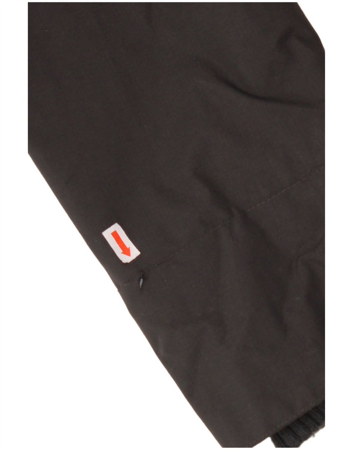 Damska kurtka wiatrówka SUPERDRY z kapturem UK 18 XL, czarny nylon