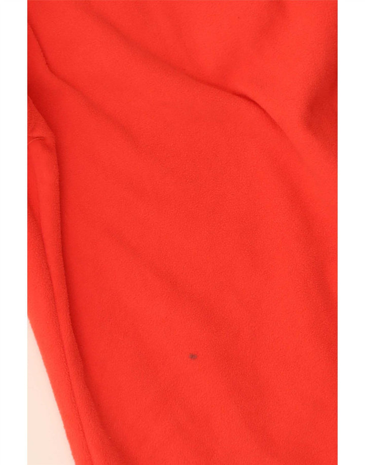 Damski sweter polarowy Mountain Warehouse z zamkiem błyskawicznym, UK 14, średni czerwony poliester