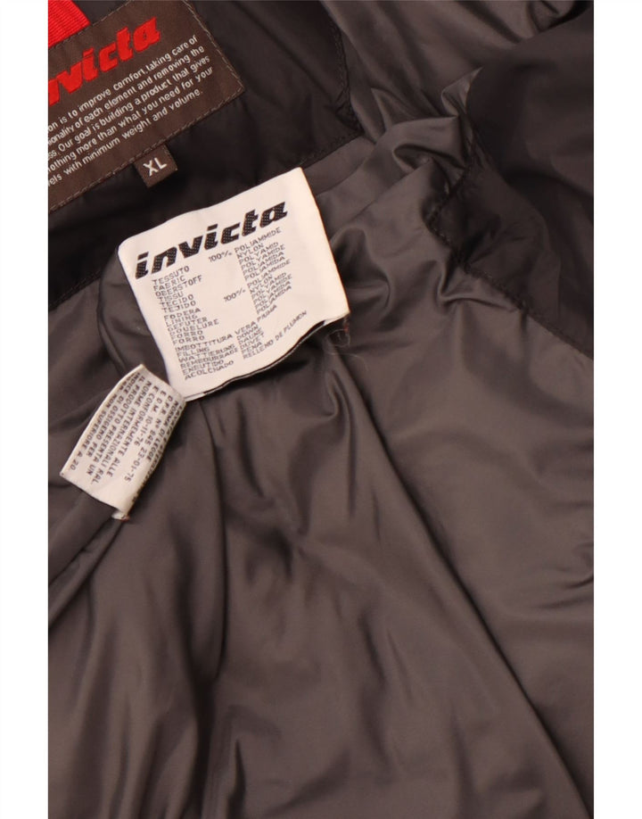 INVICTA Męska ocieplana kurtka UK 42 XL Czarny poliamid