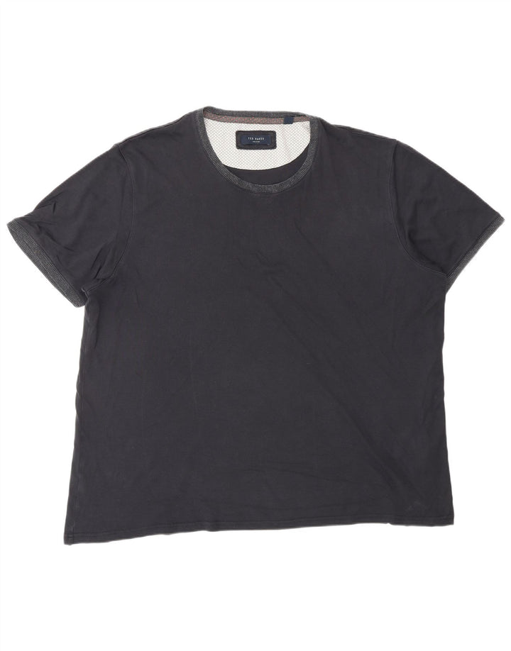 T-shirt męski TED BAKER, 2XL, granatowy, bawełniany