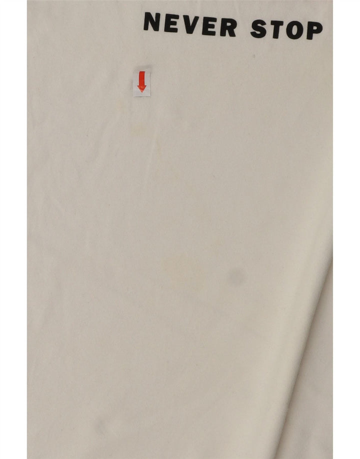 Męski T-shirt z grafiką THE NORTH FACE, duży, biały, bawełniany