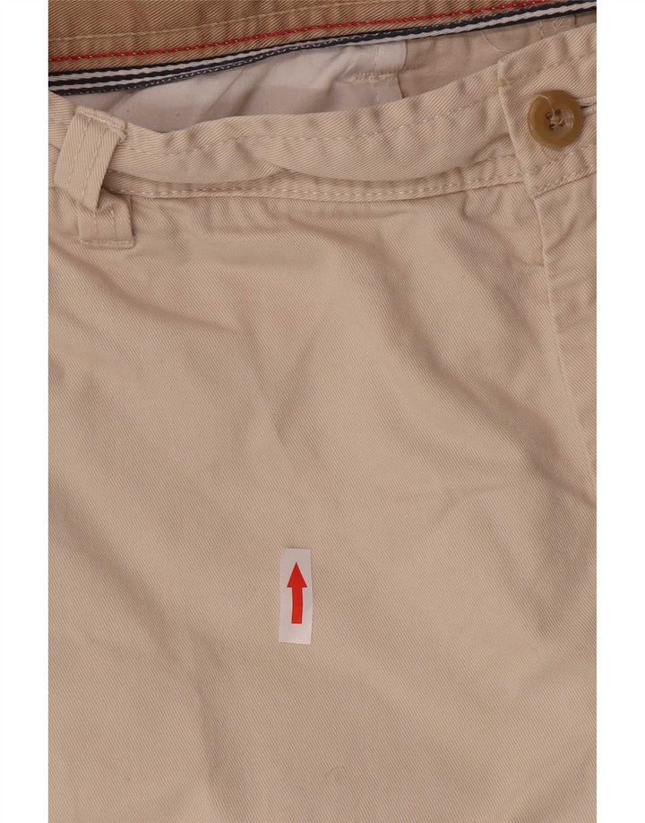 Męskie spodenki Chino Izod W36, duże, beżowe, bawełniane
