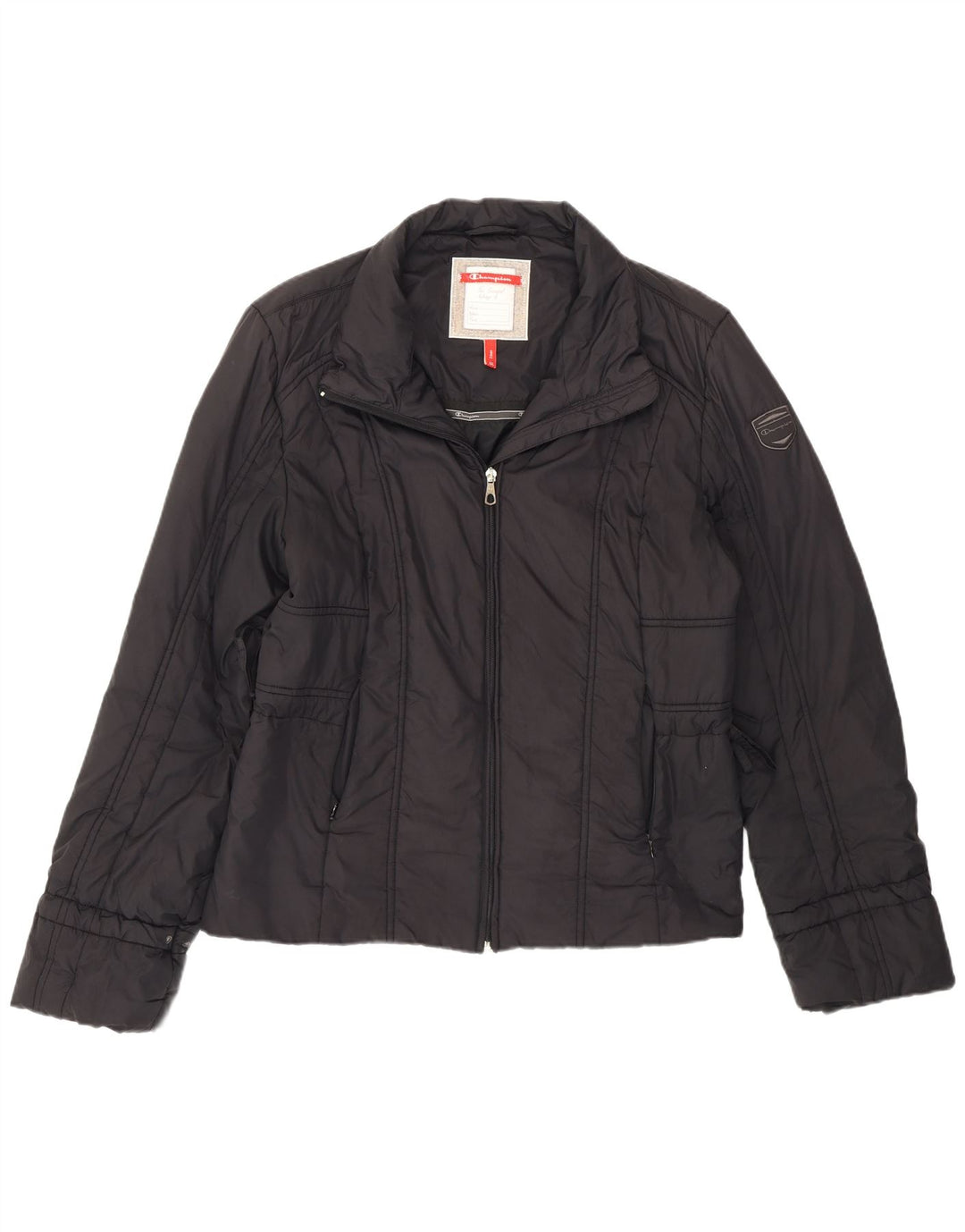 Damska ocieplana kurtka Champion UK 18 XL, czarny poliester