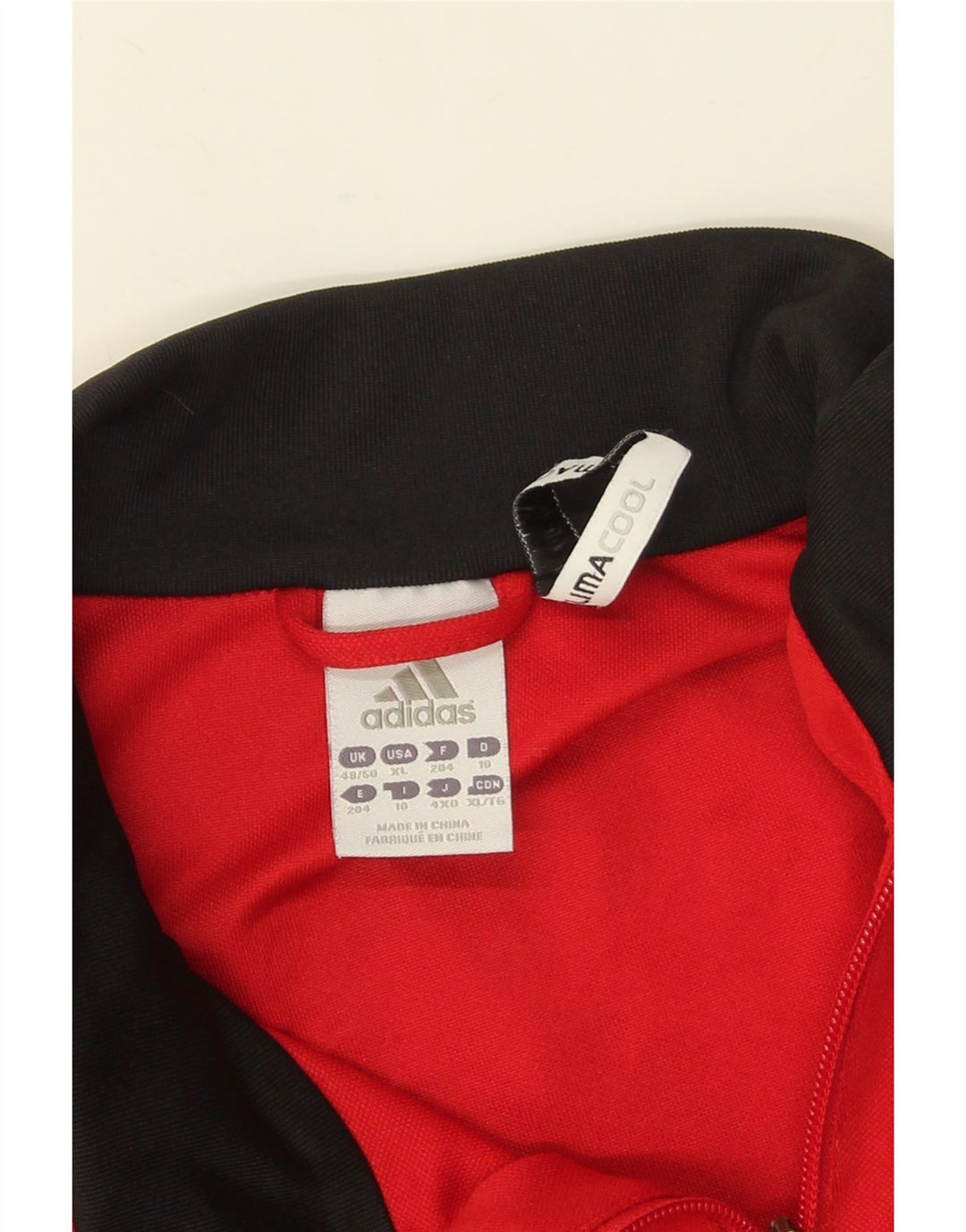 Adidas Męskie Climacool Graphic Pullover Dres Top UK 48/50 XL Czerwony