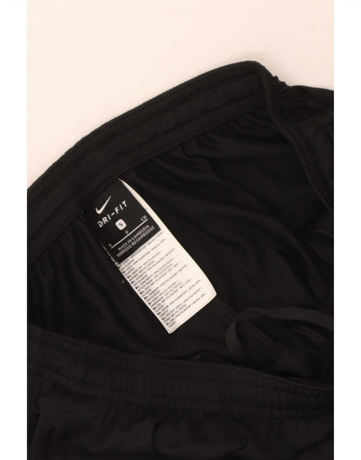 Męskie spodnie dresowe Nike Dri Fit, małe, czarne, poliestrowe
