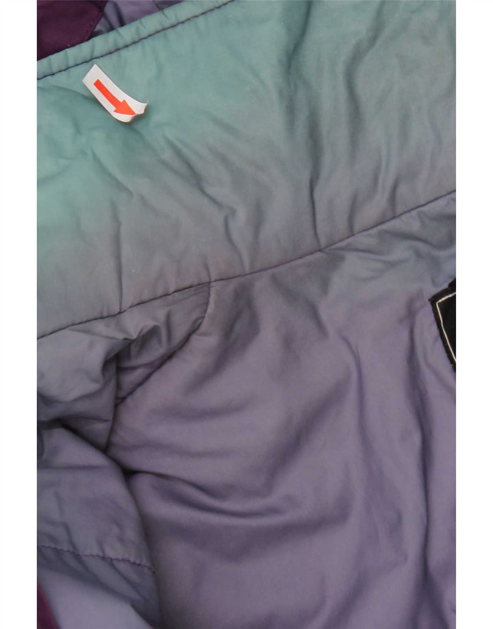 Damska kurtka wiatrówka z kapturem Berghaus UK 12, średni fiolet, nylon