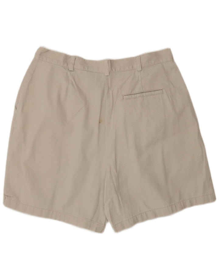 Męskie spodenki chino DOCKERS w kolorze khaki W34, duże, beżowe, bawełniane